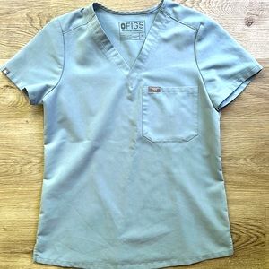 Figs XS Catarina one pocket too in dusty blue